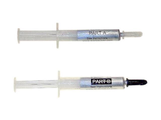 Arctic Silver 7g Premium Silver Thermal Adhesive Set ASTA-7G (2-PC-SET) - OEM