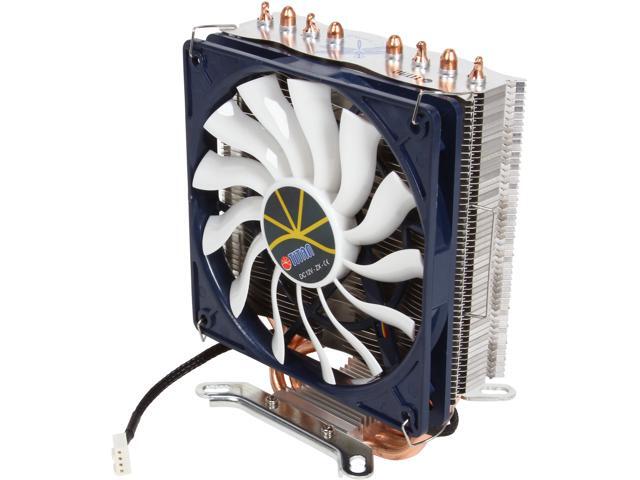 Titan TTC-NC95TZ(RB) 120mm Z-AXIS Dragonfly 4 Universal Heatpipe Extreme Slim Cooler