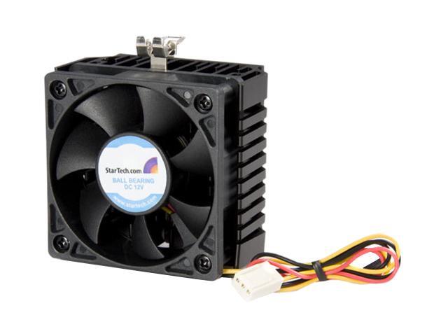 StarTech FAN370PRO 58mm Ball 65x60x45mm Socket 7/370 CPU Cooler Fan w/ Heatsink & TX3 connector