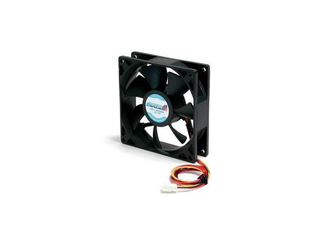 StarTech.com 90x25mm High Air Flow Dual Ball Bearing Computer Case Fan with TX3 Cooling Fan - Black (FAN9X25TX3H)