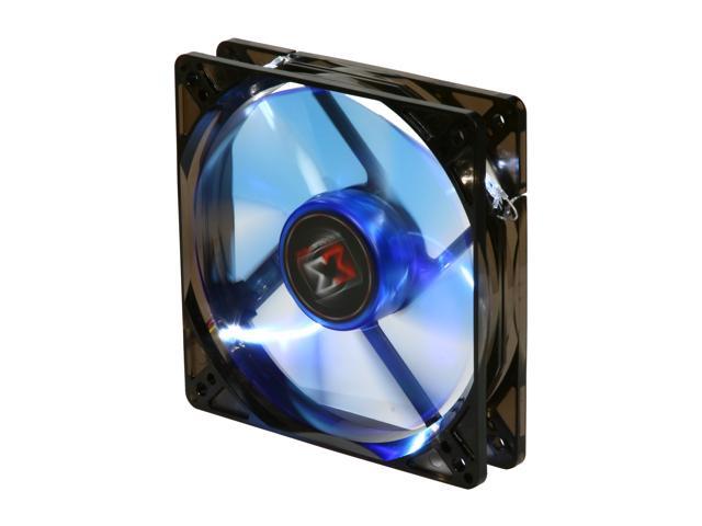 XIGMATEK FCB (Fluid Circulative Bearing) Cooling System XLF XLF-F1256 120mm LED Blue Case Fan PSU Molex Adapter/extender ...