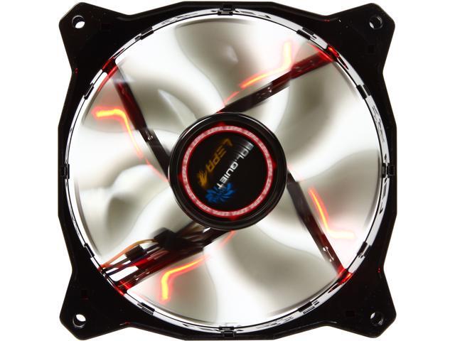 LEPA LP-BOL12P-R Red LED LEPA BOL.QUIET S Blade PWM Case Fan 