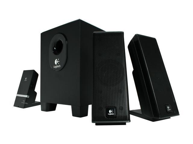 Refurbished: Logitech X-240 25 Watts 2.1 Speakers - Newegg.com