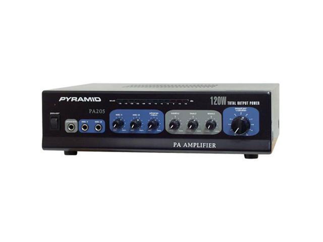 Pyramid PA205 120 Watt Microphone PA Amplifier w/70V Output