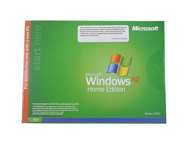 Windows XP Home Edition OEM SP0 Download - YouTube