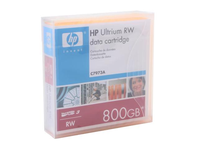 HP C7973A 400/800GB LTO Ultrium 3 Tape Media 1 Pack