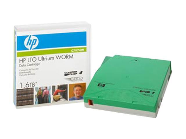HP C7974W 800/1600GB LTO Ultrium 4 WORM Data Tape Cartridge 1 Pack