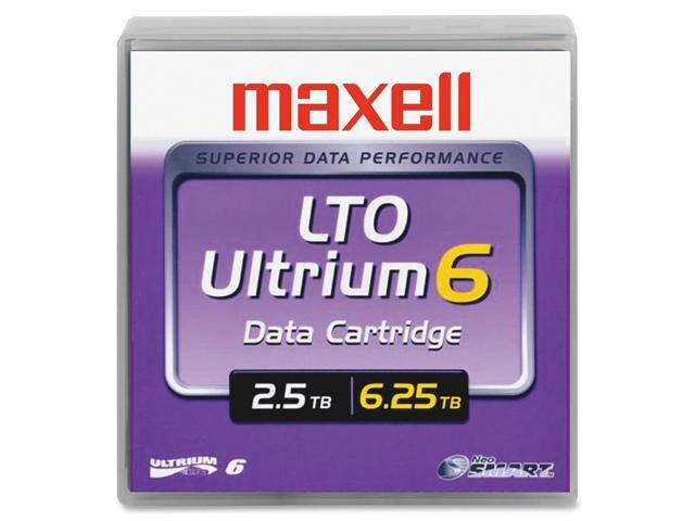 maxell LTO Ultrium 6 Tape Zip Media