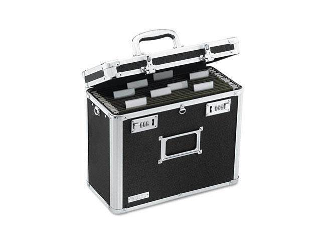 IdeaStream™                              Locking File Tote Storage Box, Letter, 13-3/4 x 7-1/4 x 12-1/4, Black