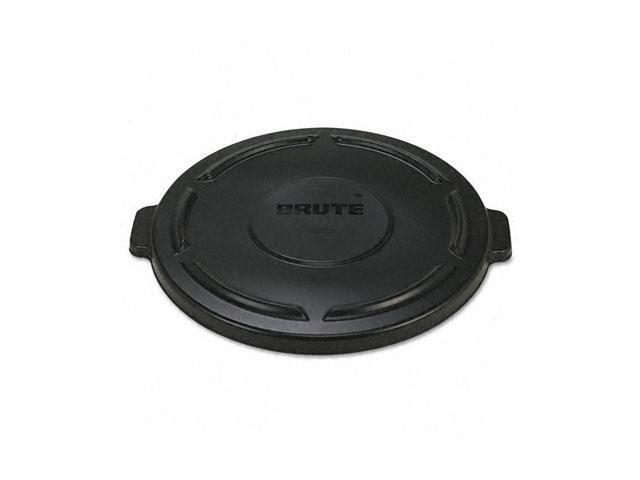 Rubbermaid Commercial                    Vented Round Brute Lid, 24 1/2 x 1 1/2, Black