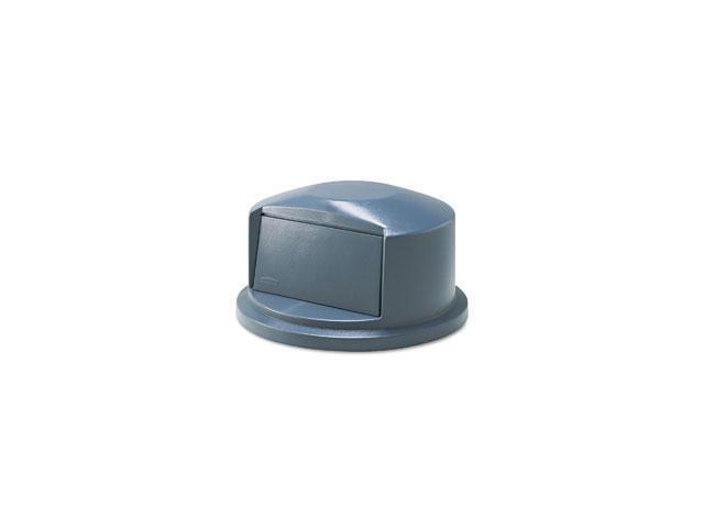 Rubbermaid Commercial                    Round Brute Dome Top Lid for 55 gal Waste Containers, 27 1/4" Diameter, Gray