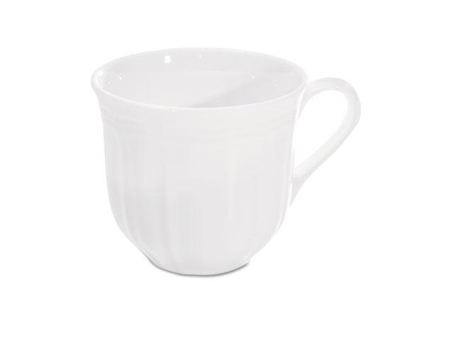 Savannah Supplies Inc.                   Reusable Mug, Squat Wide, 10 oz., White