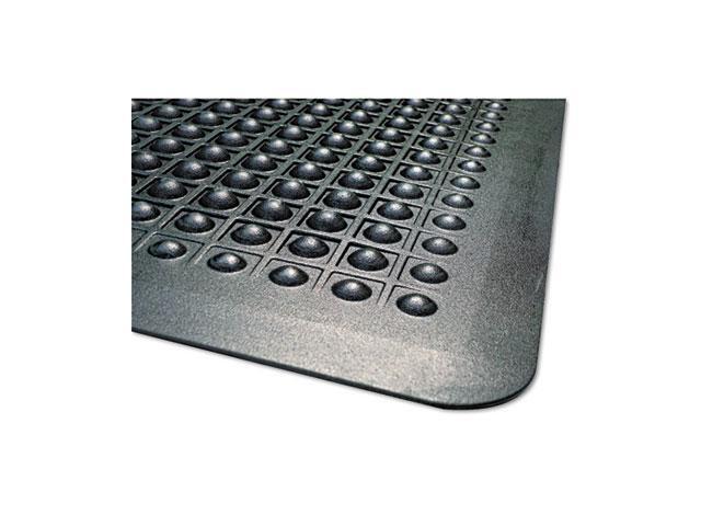 Guardian                                 FlexStep Rubber Anti-Fatigue Mat, Polypropylene, 36 x 60, Black