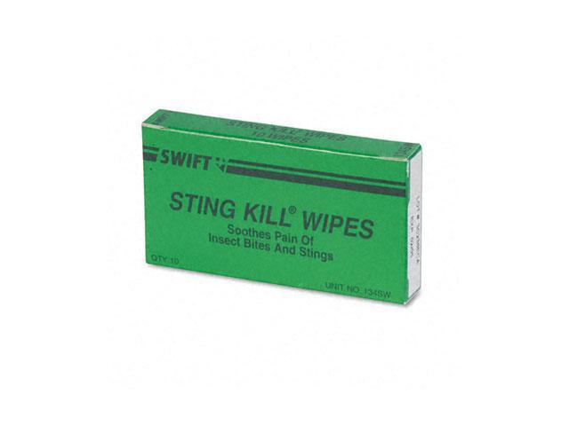 Acme United                              Sting Relief Wipes, Refill, 10/Box
