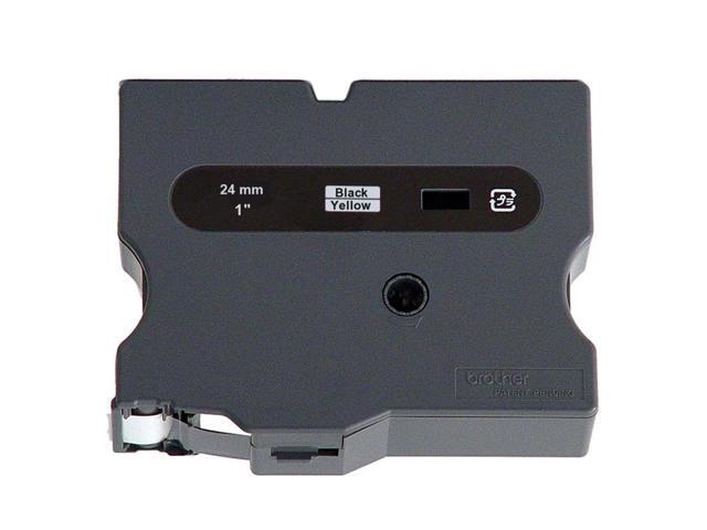 Brother P-Touch TX TX6511 Laminated Tape 1" Width x 50 ft Length - 1 Each - Direct Thermal - Yellow