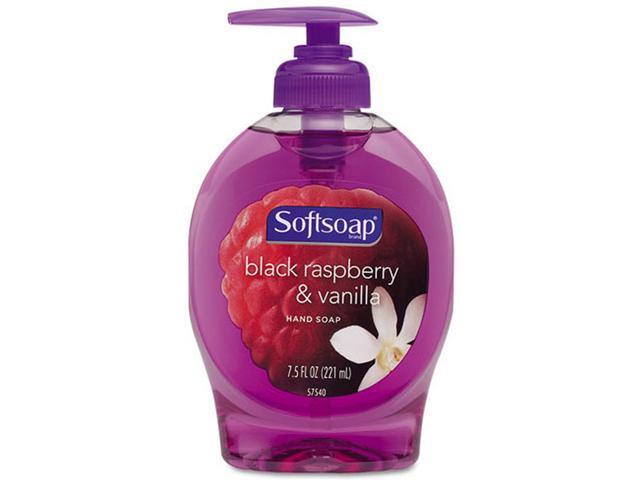 Softsoap 29522 Elements Hand Soap, Black Raspberry & Vanilla Scent, 7.5 oz Pump Bottle, 1 Each