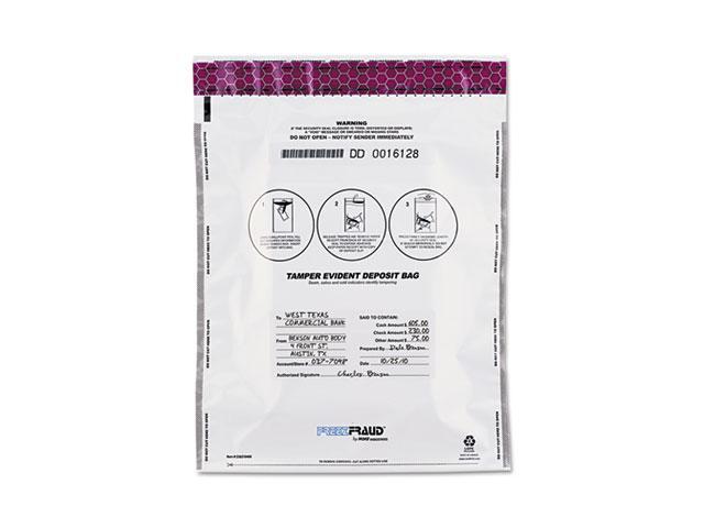 MMF Industries 236210406 FREEZFraud Bags, 12 x 16, White, 100/Box