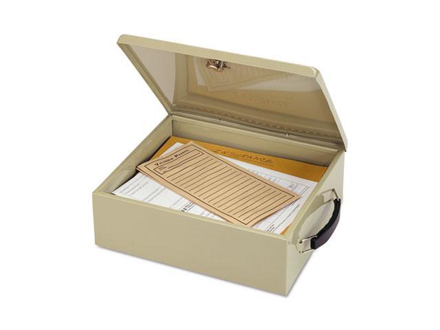 STEELMASTER by MMF Industries 221615103 Jumbo Cash Box w/Lock, Sand