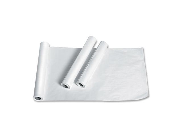 Exam Table Paper, Deluxe Smooth, 21" x 225', White, 12 Rolls/Carton