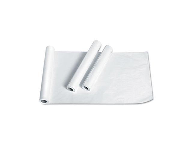 Exam Table Paper, Deluxe Crepe, 21" x 125', White, 12 Rolls/Carton