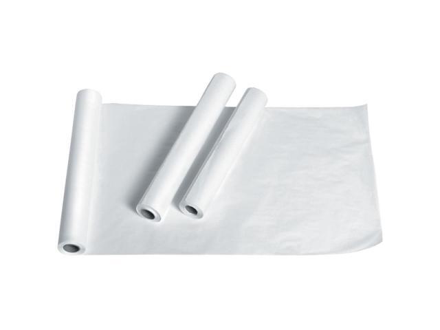 Exam Table Paper, Deluxe Smooth, 18" x 225', White, 12 Rolls/Carton