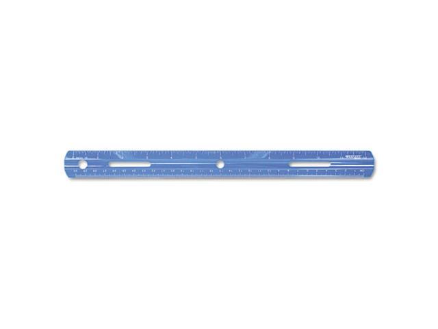 Westcott 10526 Plastic Ruler, 12in/30cm, Assorted Colors