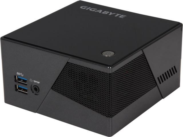 GIGABYTE GB-BXi7-4770R Black Mini-PC Barebone