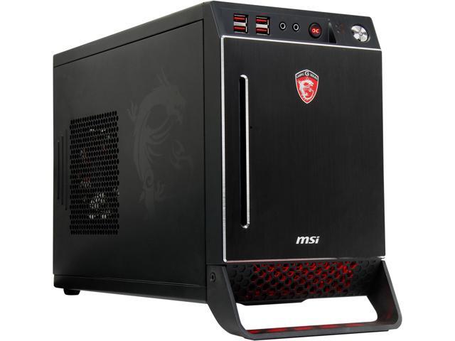MSI Nightblade-012BUS Intel Core i7 / i5 / i3 / Pentium (LGA1150) Intel Z87 1 x HDMI Barebone, Slim Slot-in DVD SuperMulti ...
