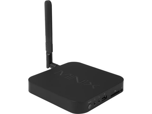 MINIX NEO-X8H Plus Black Quad-Core Media Hub for Android with GigaLAN, Hardware 4K Decoder