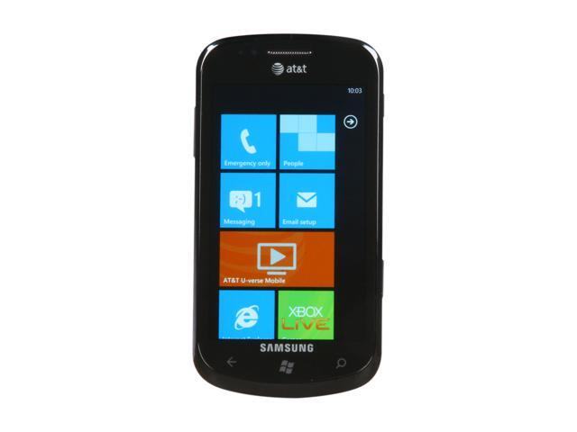 Samsung Focus SGH-I917 Black 8GB Unlocked GSM WP7 Phone