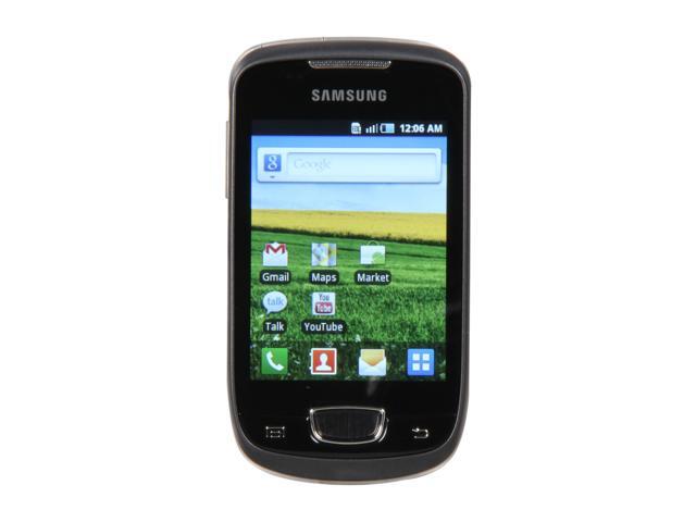 Samsung Galaxy Mini S5570 160 MB 3G Unlocked Cell Phone 3.14" Steel Gray