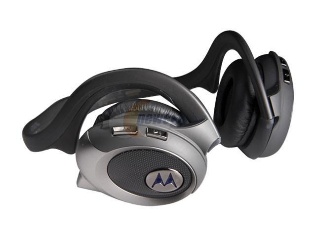 MOTOROLA HT820 Talk & Tunes Silver Bluetooth Stereo Headphone - Newegg.com