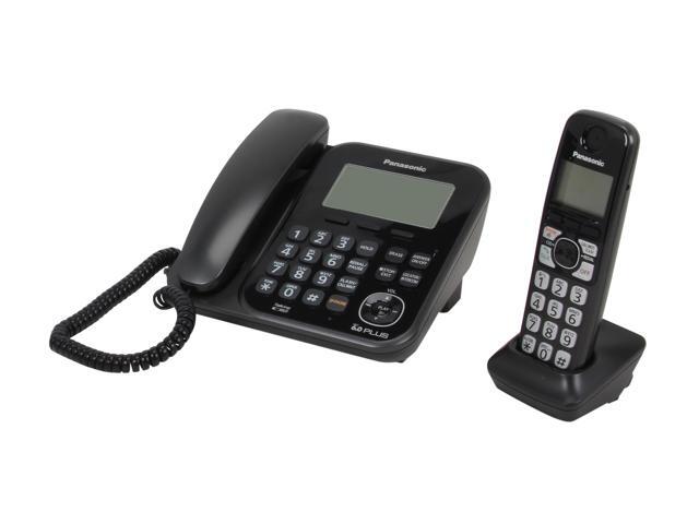 Panasonic KX-TG4771B 1.9 GHz Digital DECT 6.0 1X Handsets Cordless Phones