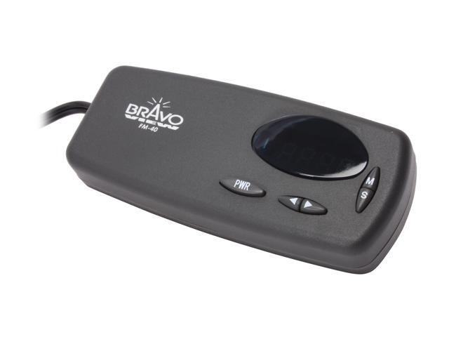 BRAVO FM-40 Wireless FM Transmitter With Digital Read-Out Display