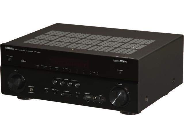 Refurbished Yamaha 7 2 Channel Dual Zone Receiver HTR 7065 Newegg