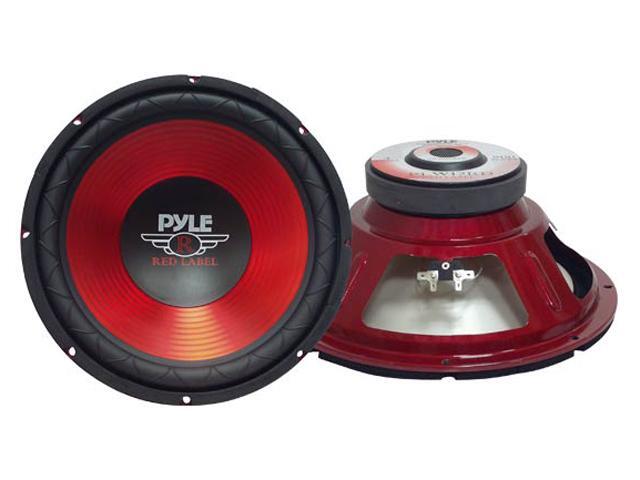 Pyle PLW12 12" 800 Watts Subwoofer, Red