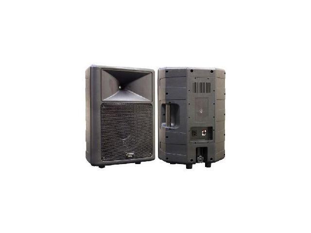 PYLE PPHP-1259 500 Watt 12" Two-Way Plastic Molded Speaker Cabinet Single PYLE PPHP-1259 500 Watt 12" Two-Way Plastic Molded Speaker Cabinet Single