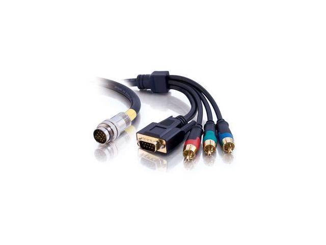 C2G RapidRun DB-9 + Component Video Break-Away Flying Lead