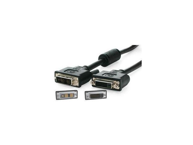 StarTech DVIDSMF6 Black 6 ft. F-M DVI-D Single Link Extension Cable
