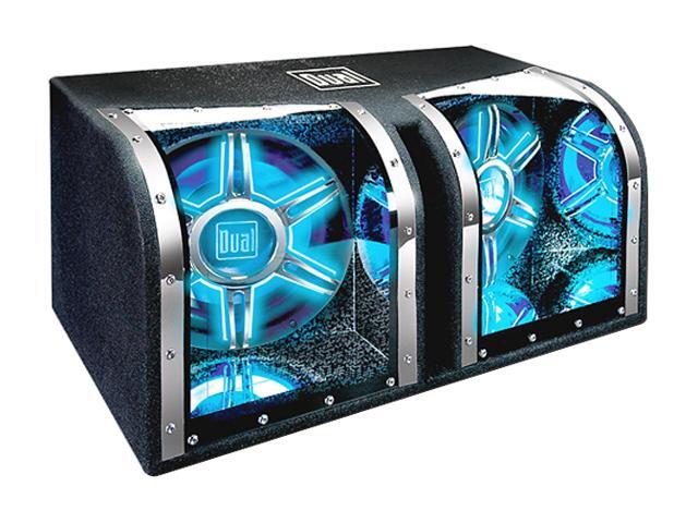 Dual Dual 12" 1100W Bandpass Subwoofer System