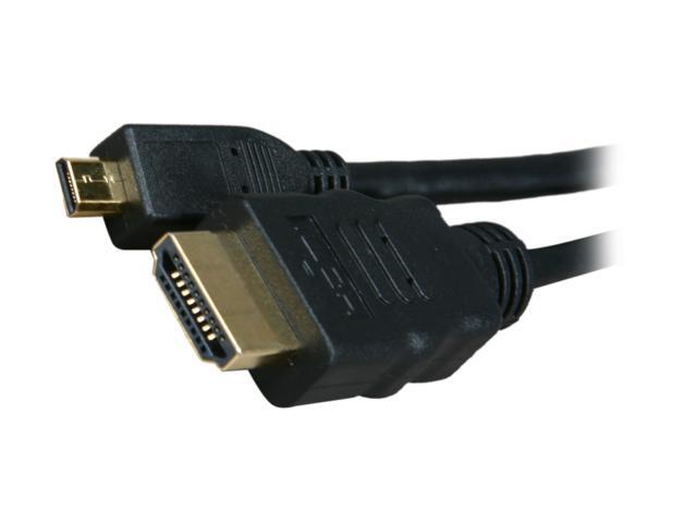 BYTECC HM-MICRO6K 6 ft. HDMI Male to HDMI micro Male High Speed Cable with Ethernet