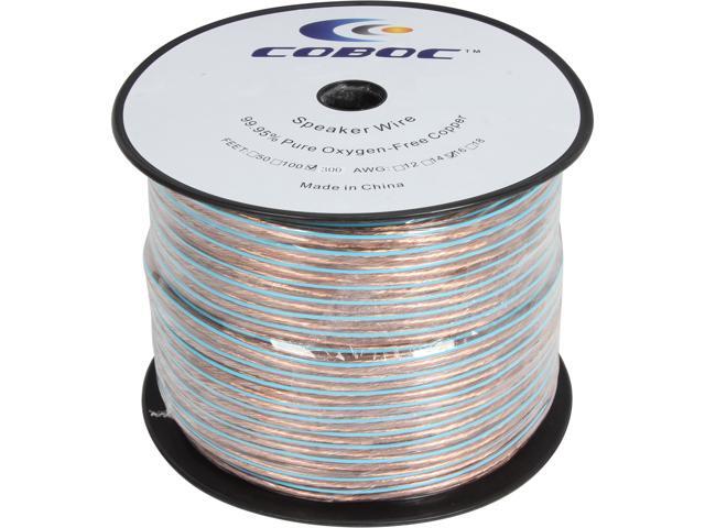 Coboc Model SPW-2C16-300-CL 300 ft. 2-Conductor OFC Speaker Cable