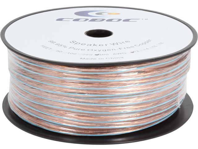 Coboc Model SPW-2C12-300-CL 300 ft. 2-Conductor OFC Speaker Cable
