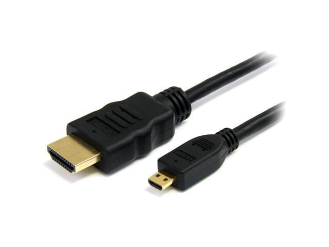 StarTech.com 3 ft High Speed HDMI Cable with Ethernet - HDMI to HDMI Micro - M/M