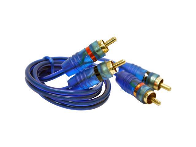 db Link Model JL1.5Z 1.5 Feet Jammin' Blue RCA Cable