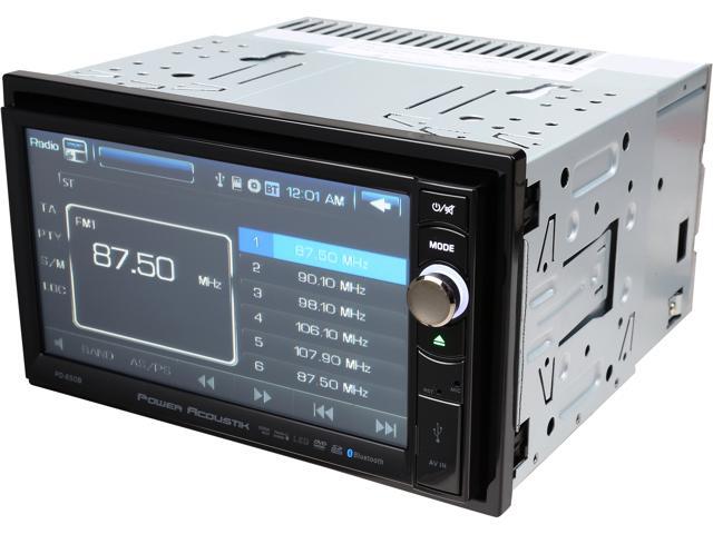 Power Acoustik 6.5" 2-Din Multimedia Source Unit w/ Bluetooth V2.0