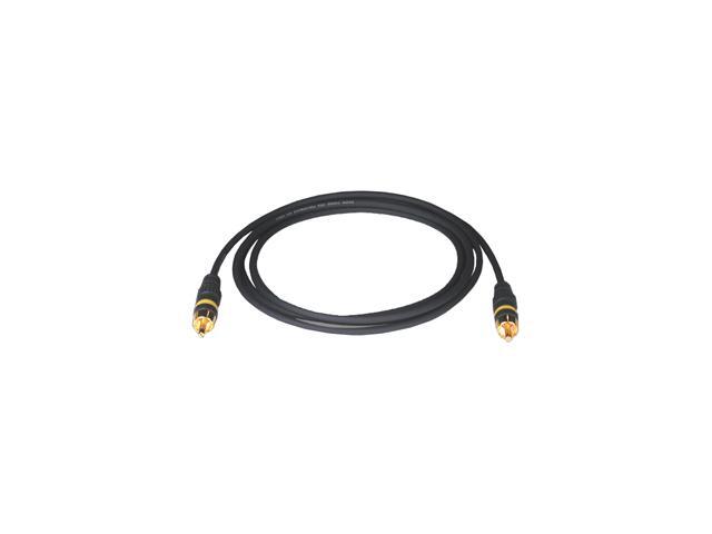 Tripp Lite A060-006 6 ft. RF Digital Coax Gold Audio Cable M-M