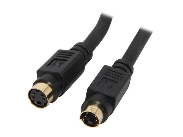 Link Depot Model SV-6-MF 6 ft. S-VIDEO CABLE MD4 M-F