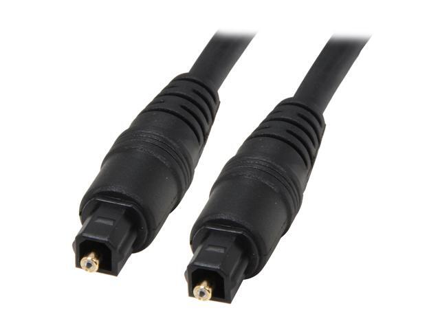 Link Depot Model TOS-3 3 ft. OD 5.0mm Molded Type Toslink - Fiber Optic Audio Cable