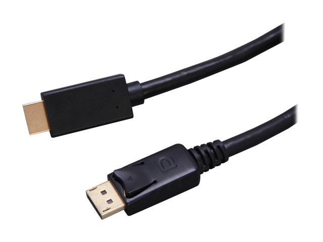 Link Depot DP-10-HDMI 10 ft. DisplayPort to HDMI Cable